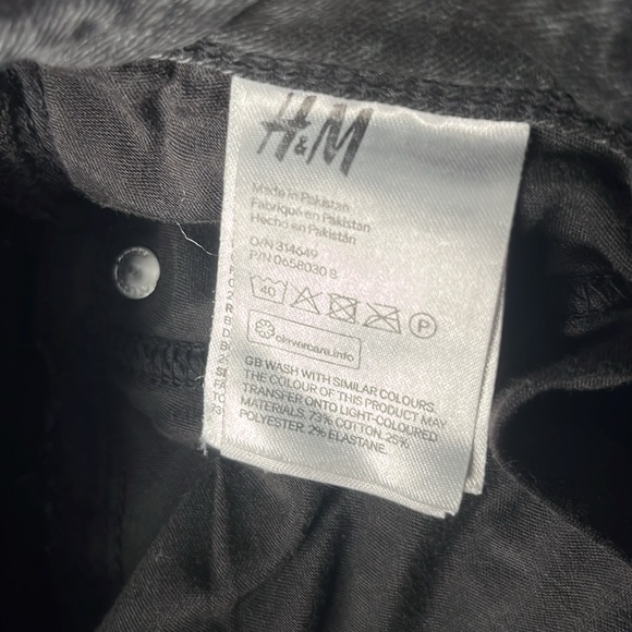 H&M charcoal jeggings - Picture 4 of 5
